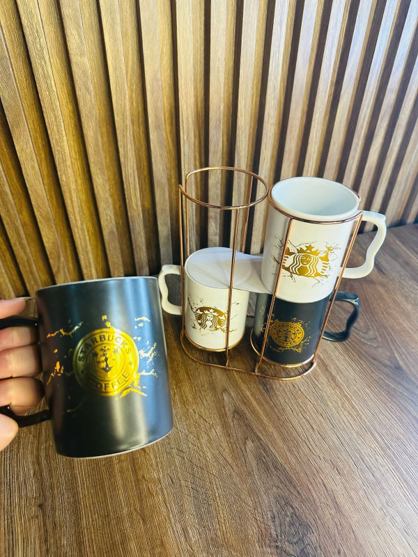 Starbucks coffee cup mug 4 psc