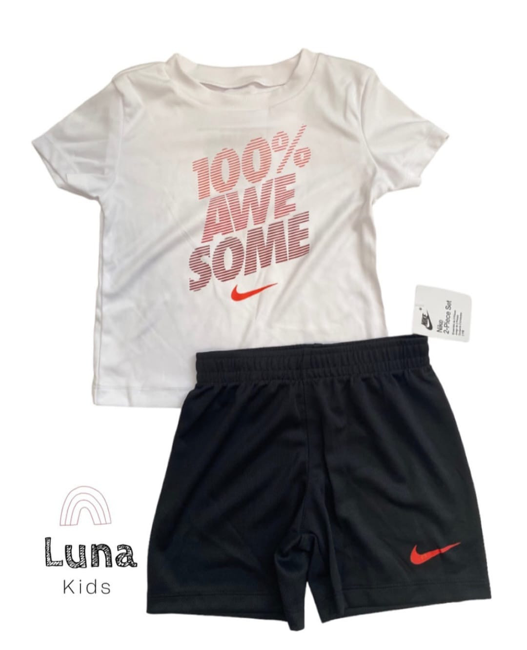 Nike Toddler Boys 2pc Athletic Shirt and Shorts Set