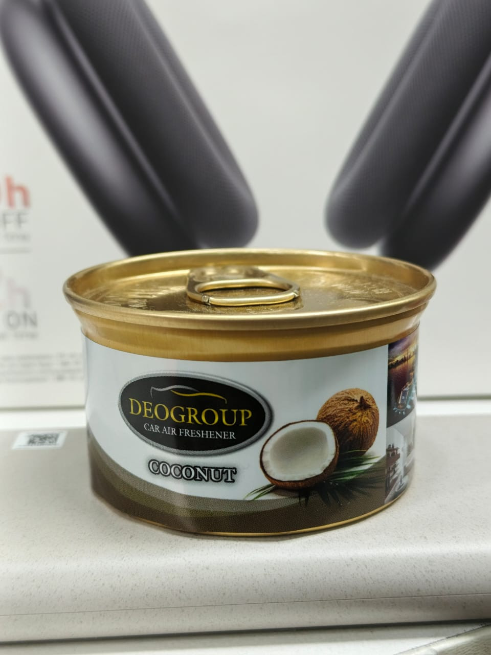 Coconut car air freshener