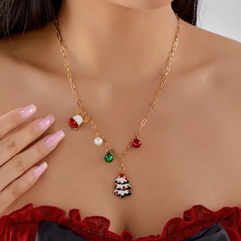Christmas Tree Necklace