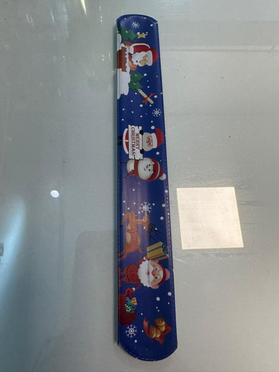Christmas slap bracelets