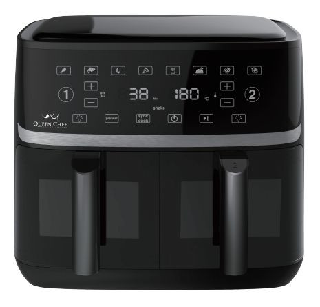 TWIN DRAWERS AIR FRYER