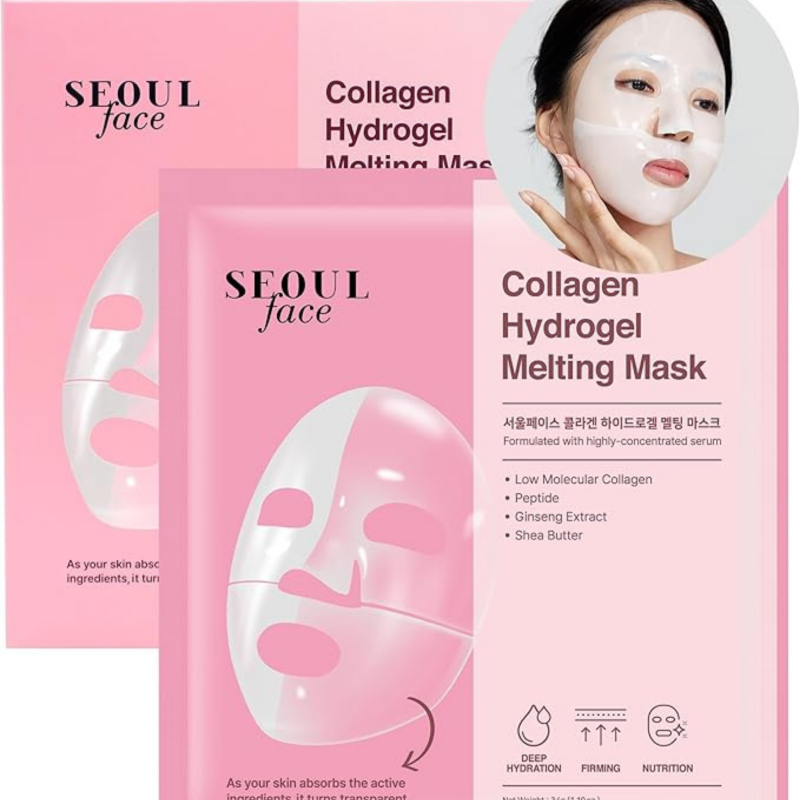 Dermal Seoul Face- Collagen Hydrogel Melting Mask