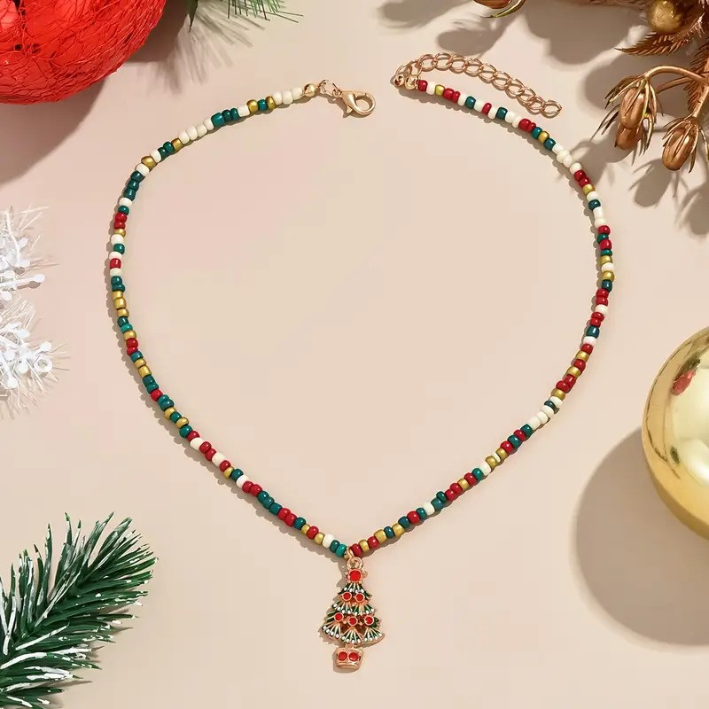 Christmas Tree Necklace