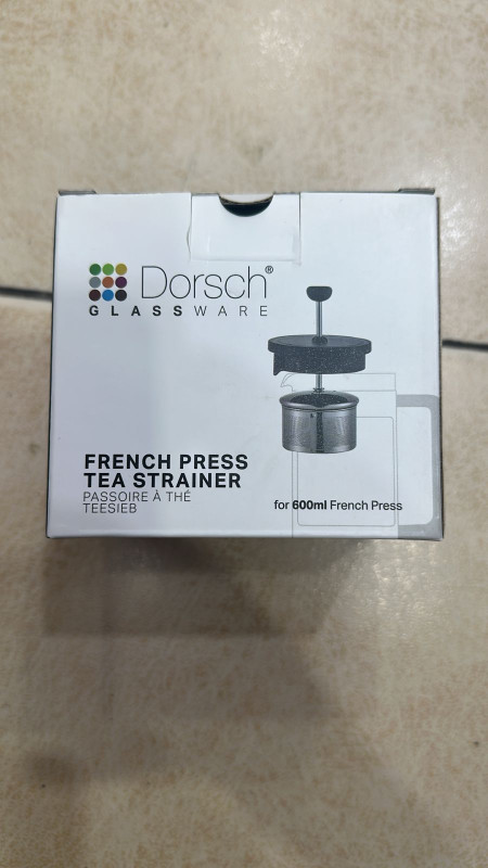 FRENCH PRESS  TEA STRAINER  for 600ml French Press