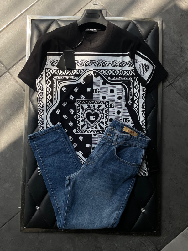 Brand Set T-shirt and Jeans