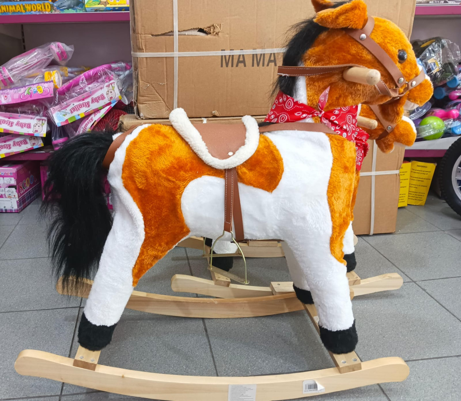 BIG Pony Rocking Horse with Sound